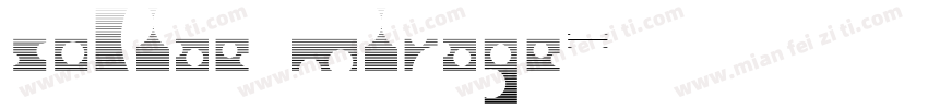 soliae mirage字体转换